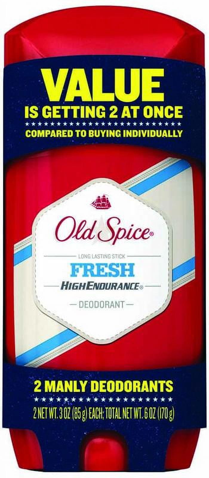 Old Spice High Endurance Fresh Scent Men S Deodorant 3oz Twin Pack