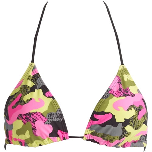 Op Juniors Print String Bikini Top Walmart