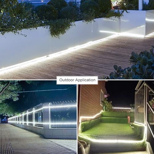 Outdoor LED Strip Lights AC110V 65 6FT 20M LED Light Strip IP65