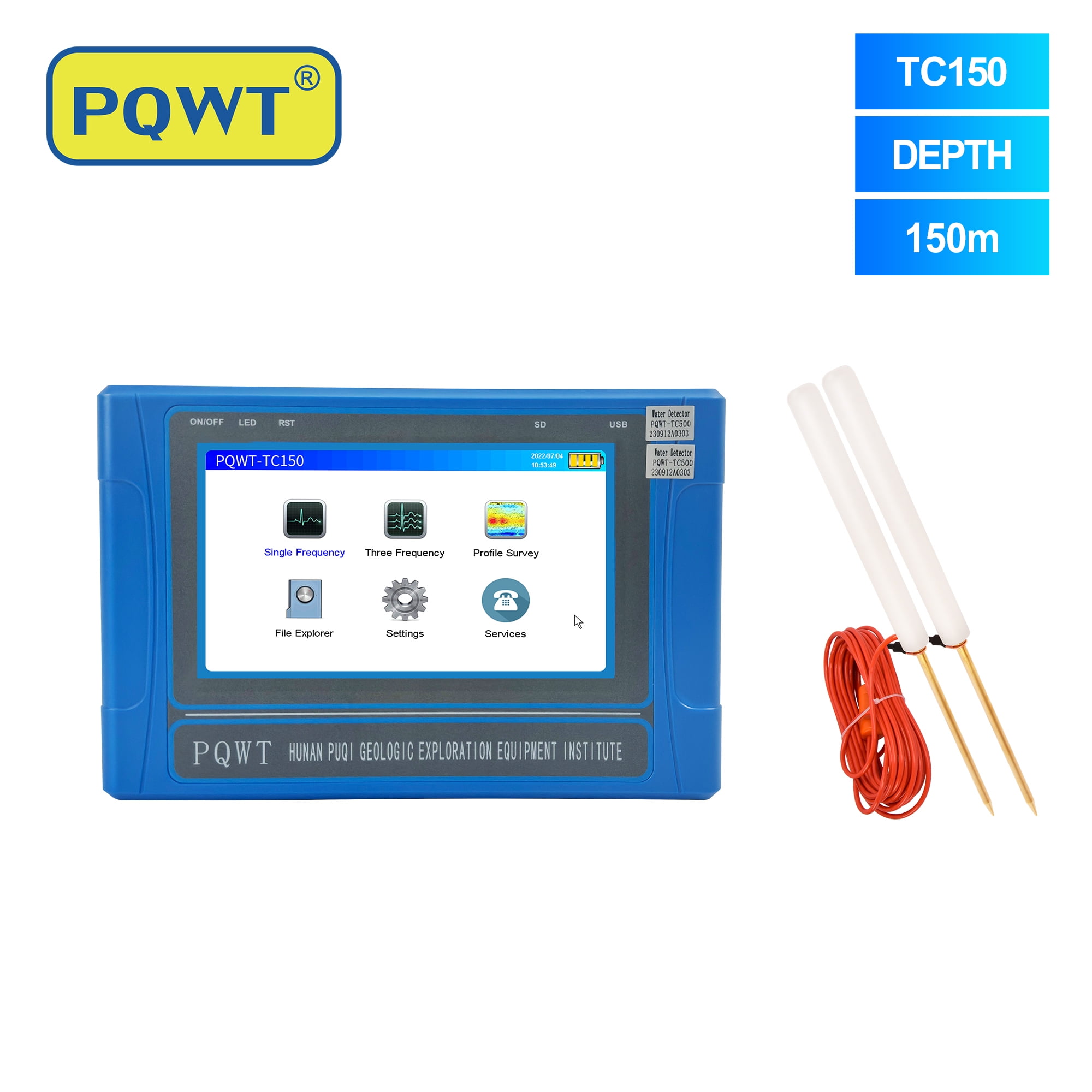 Pqwt Tc Automatic Mapping Underground Water Detector Meters