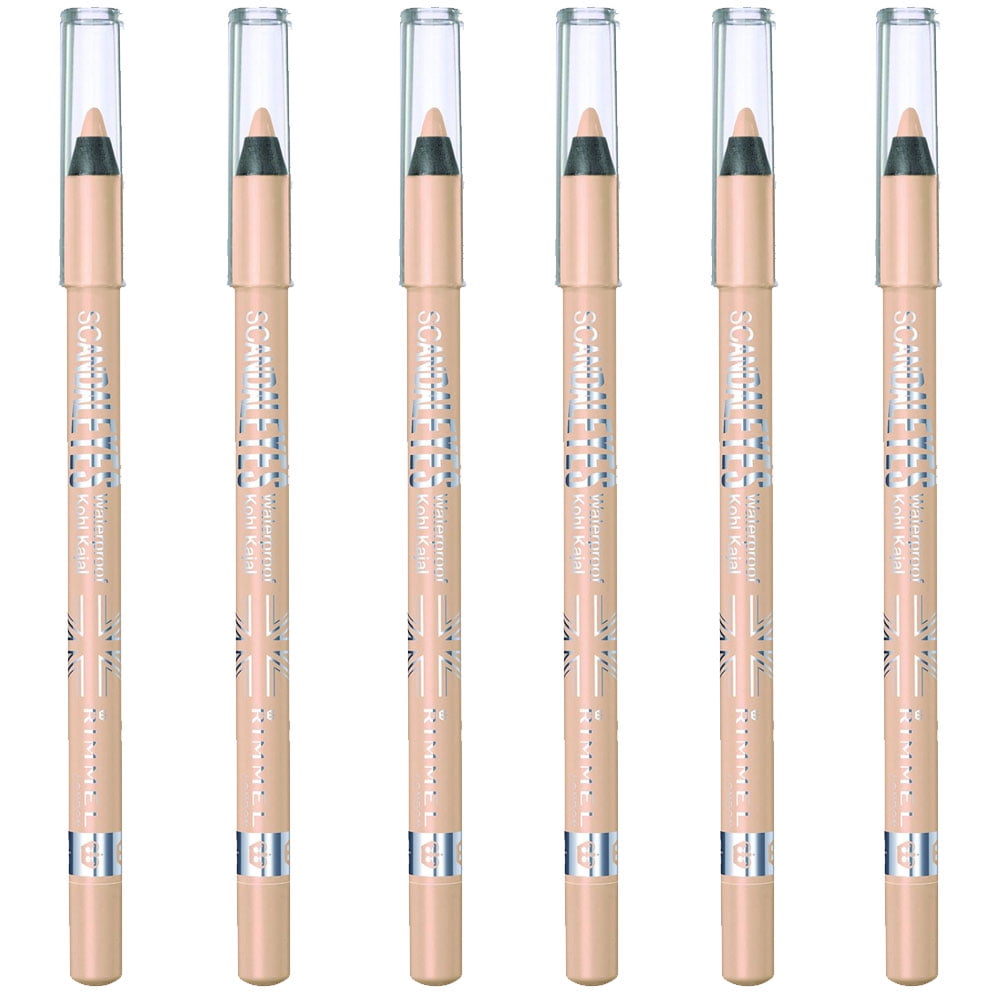 Pack Of Rimmel Scandaleyes Waterproof Kohl Kajal Liner Nude