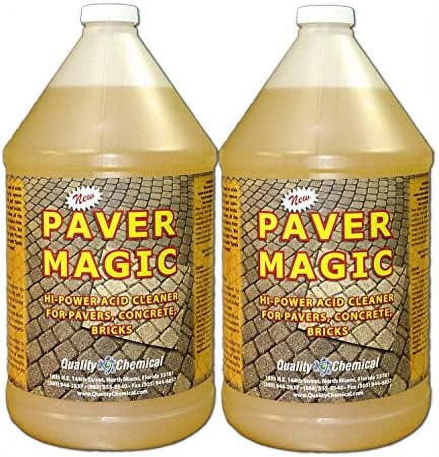 Paver Magic High Power Concrete Brick And Paver Cleaner Gallon