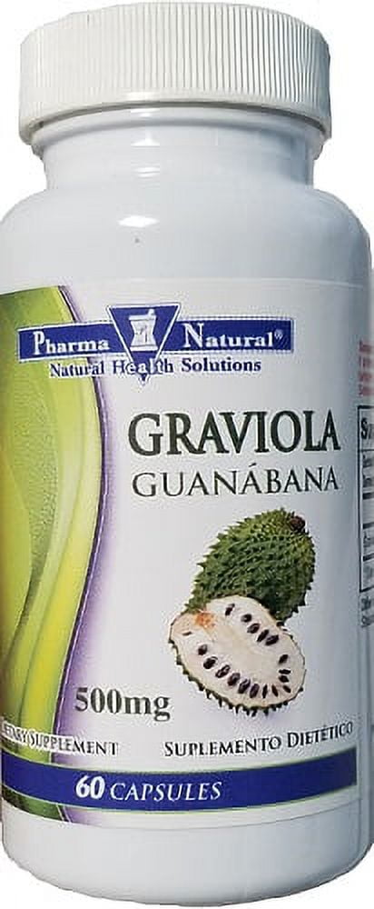 Pharma Natural Graviola Guanabana 60 Capsules Walmart