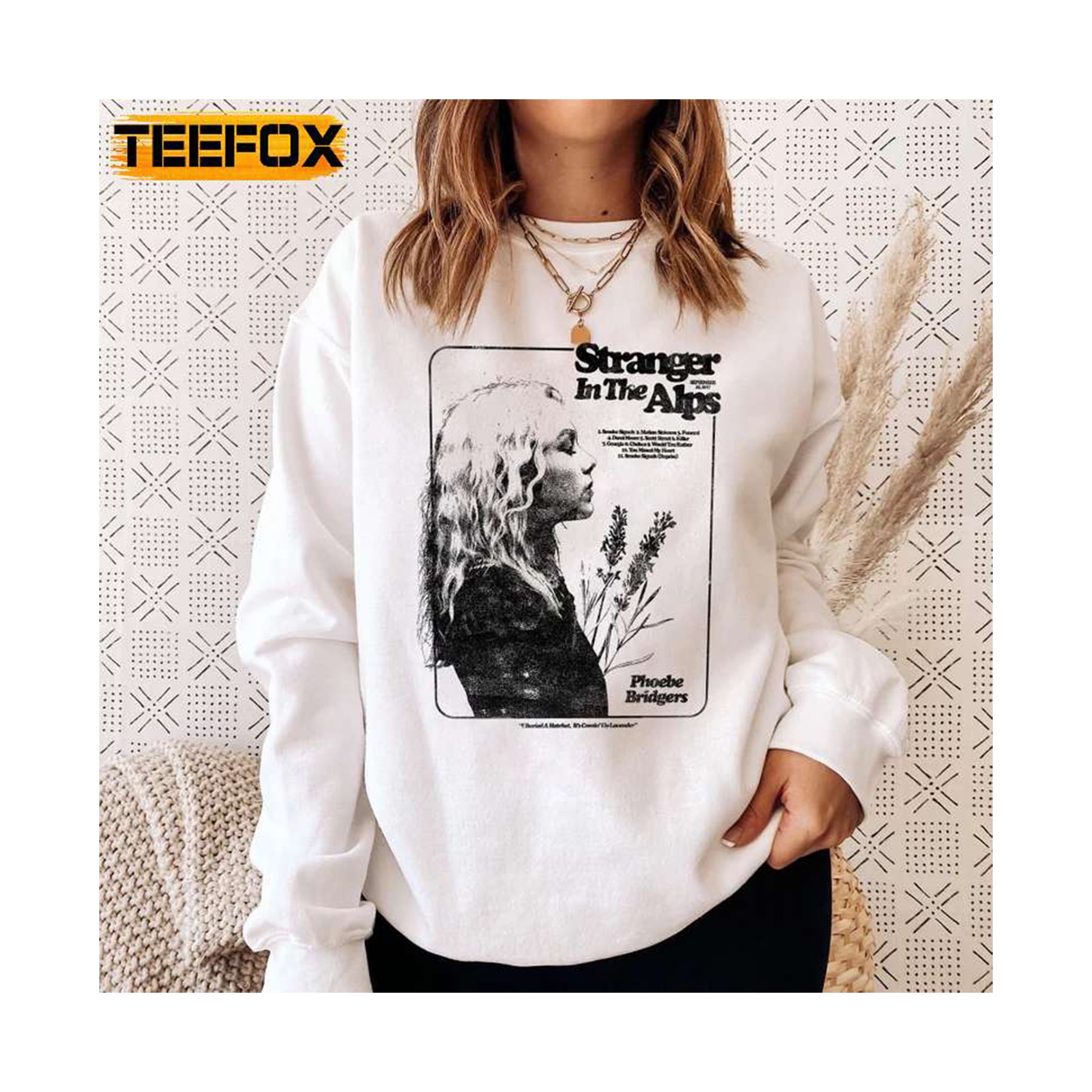 Phoebe Bridgers Stranger In The Alps Album T Shirt Walmart