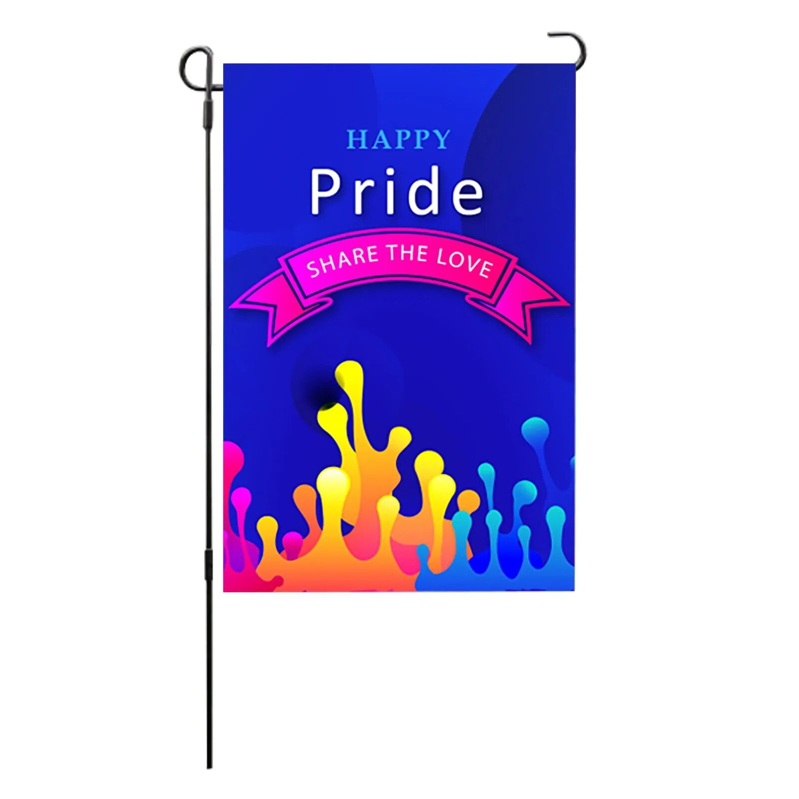 Pride Gard Flag Colorful Lgbt Yard Small Flag Lesbian Gay Transgder