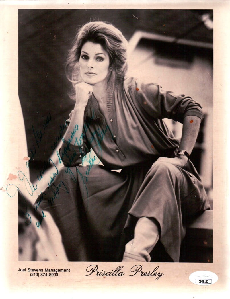 Priscilla Presley Signed Autographed X Photo Dallas The Naked Gun Jsa Cd Walmart