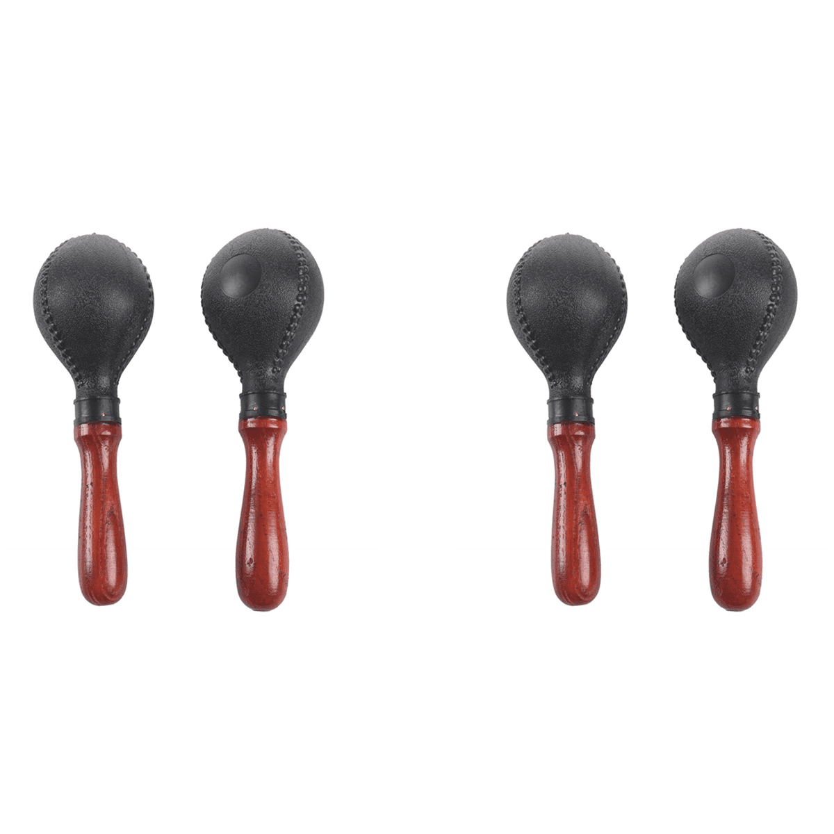 Professional Pair Of Maracas Shakers Rattles Sand Hammer Percussion