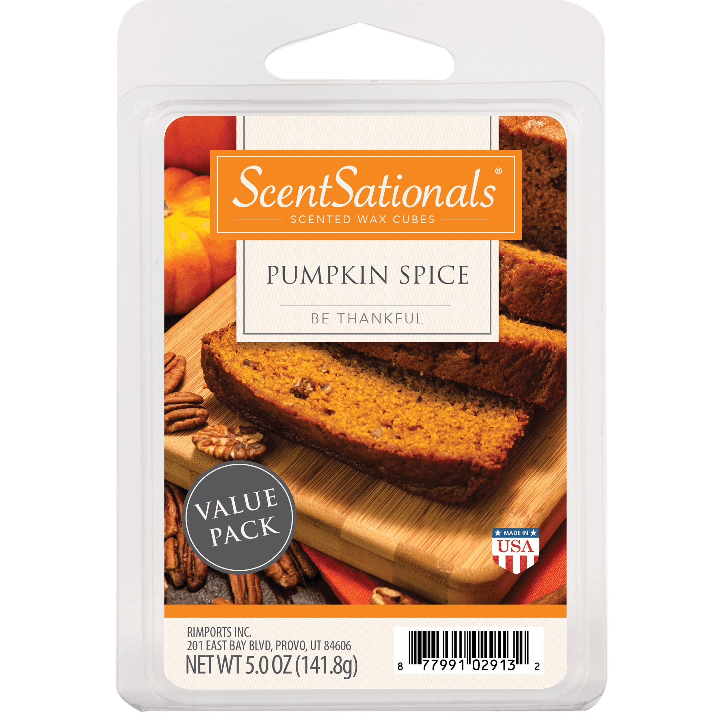 Scentsationals Pumpkin Spice Scented Wax Melts Oz Value Size