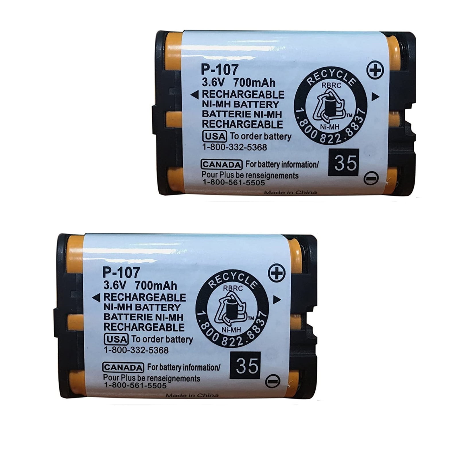 Qblpower Hhr P Rechargeable Cordless Phone Battery Compatible With