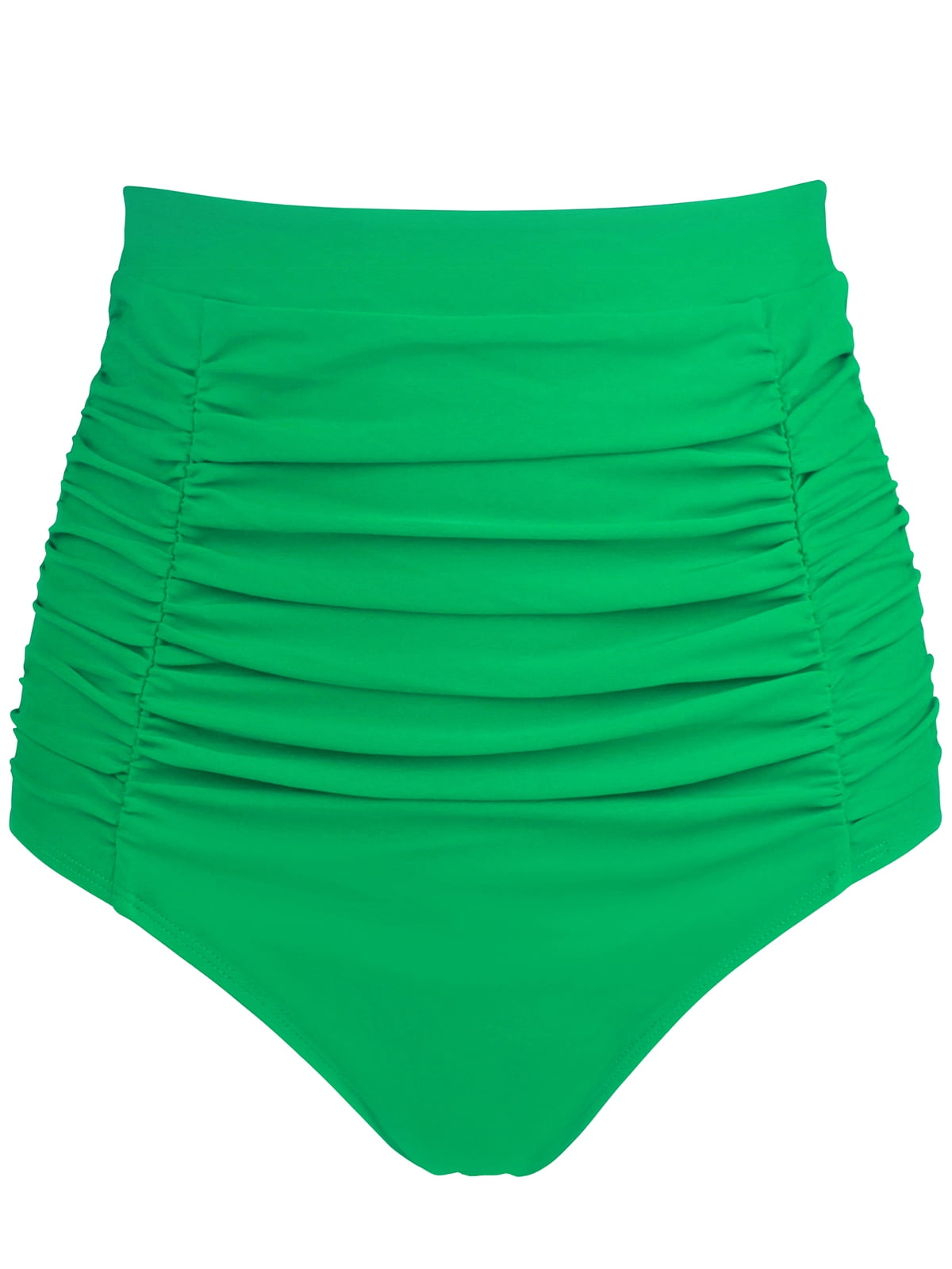 Relleciga Women S High Waisted Ruched Bikini Bottom Walmart