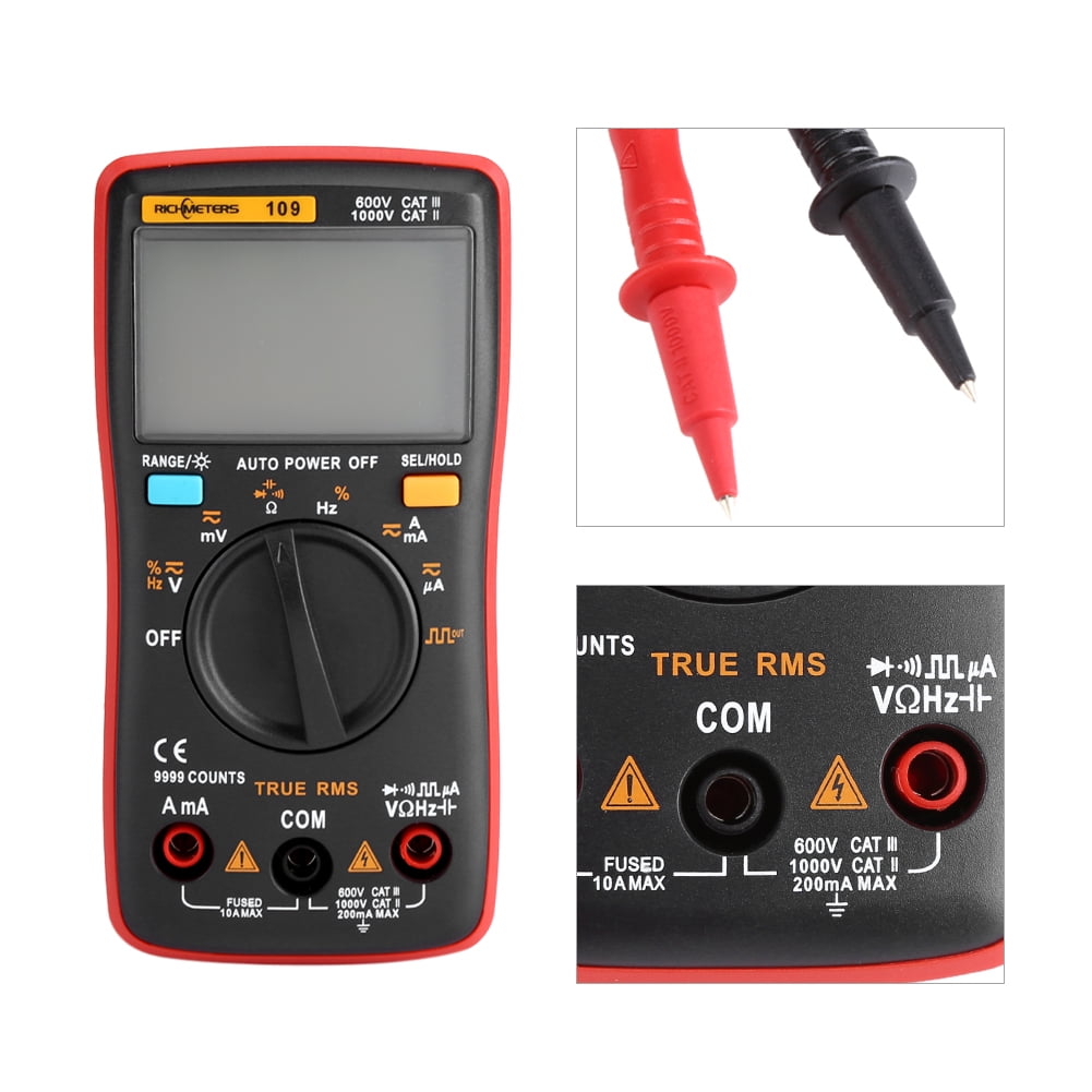 Richmeters Rm Counts Digital Multimeter Voltage Current