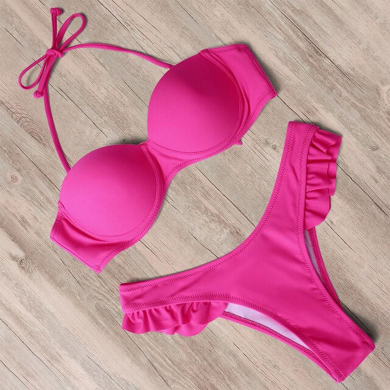 Ruuhee Bikini Swimwear Women Swimsuit Leopard Brazilian Bikini Set