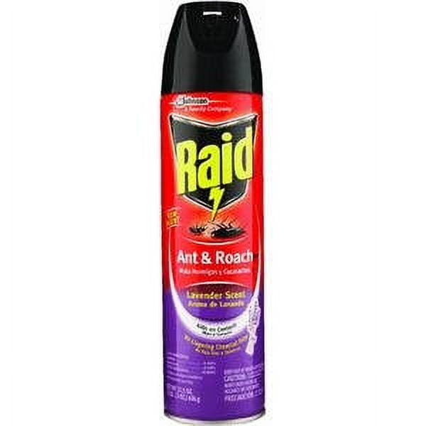 Raid Ant And Roach Killer Lavender Scent 17 5 Oz 2 Pack Walmart