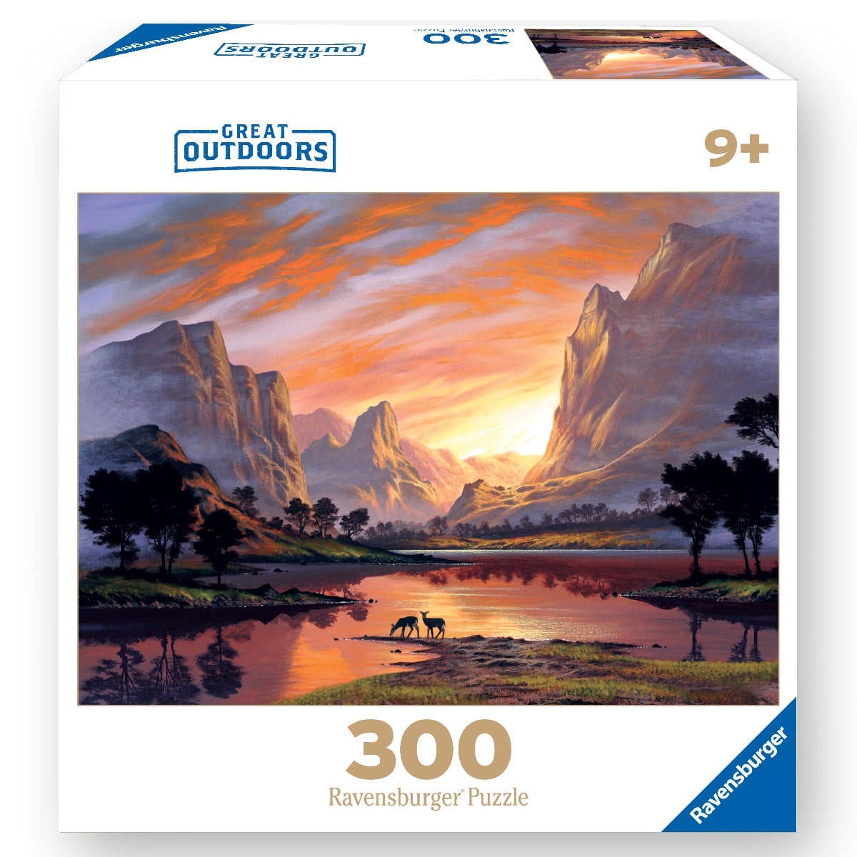 Ravensburger Great Outdoors Puzzle Series Tranquil Sunset Piece