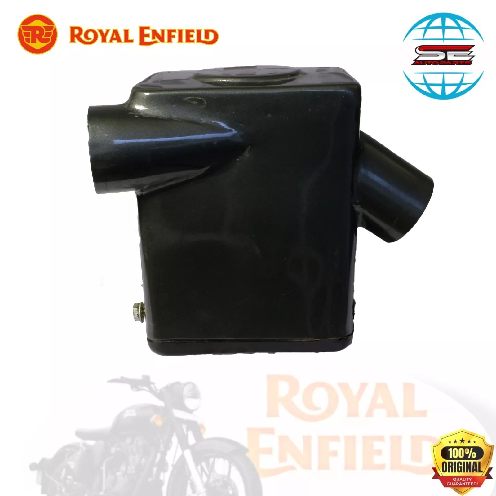 Royal Enfield Resonator Box For Bullet 350 500 Classic 350 Bullet X 350