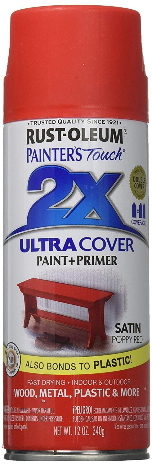 Rust Oleum PTUCS249 994 Painters Touch Ultra Cover Satin Aerosol Paint