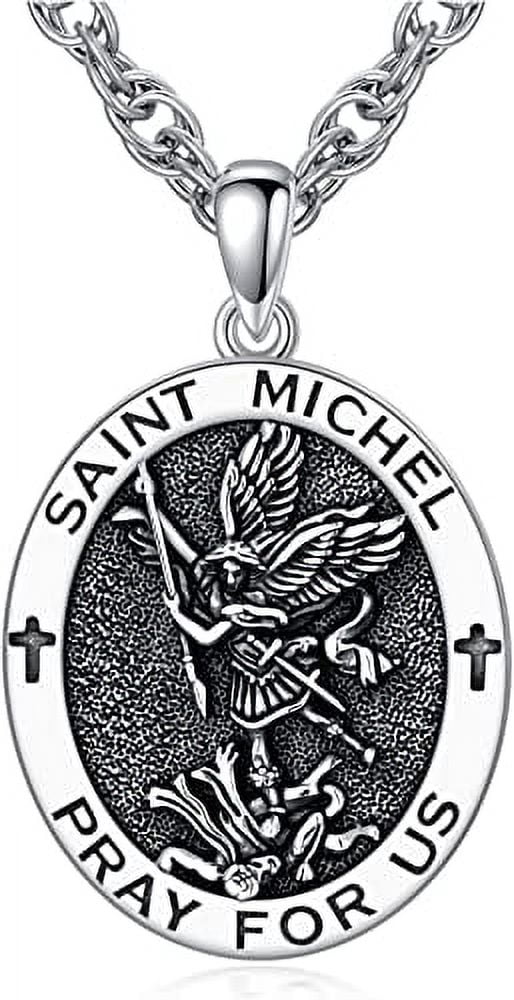 Sisgem St Christopher Michael Benedict Virgin Mary Jude Necklace