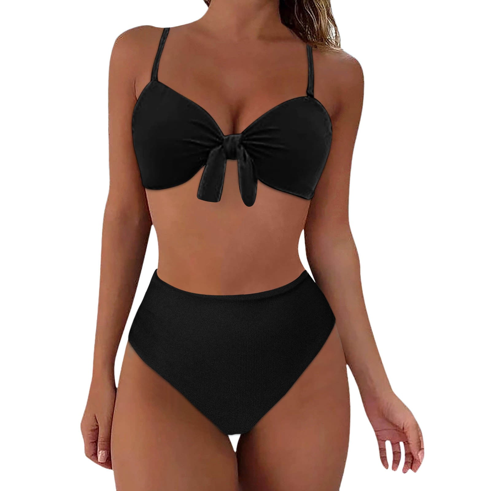 Szxzygs Womens Swimsuits High Waisted Push Up Women High Waisted Bikini