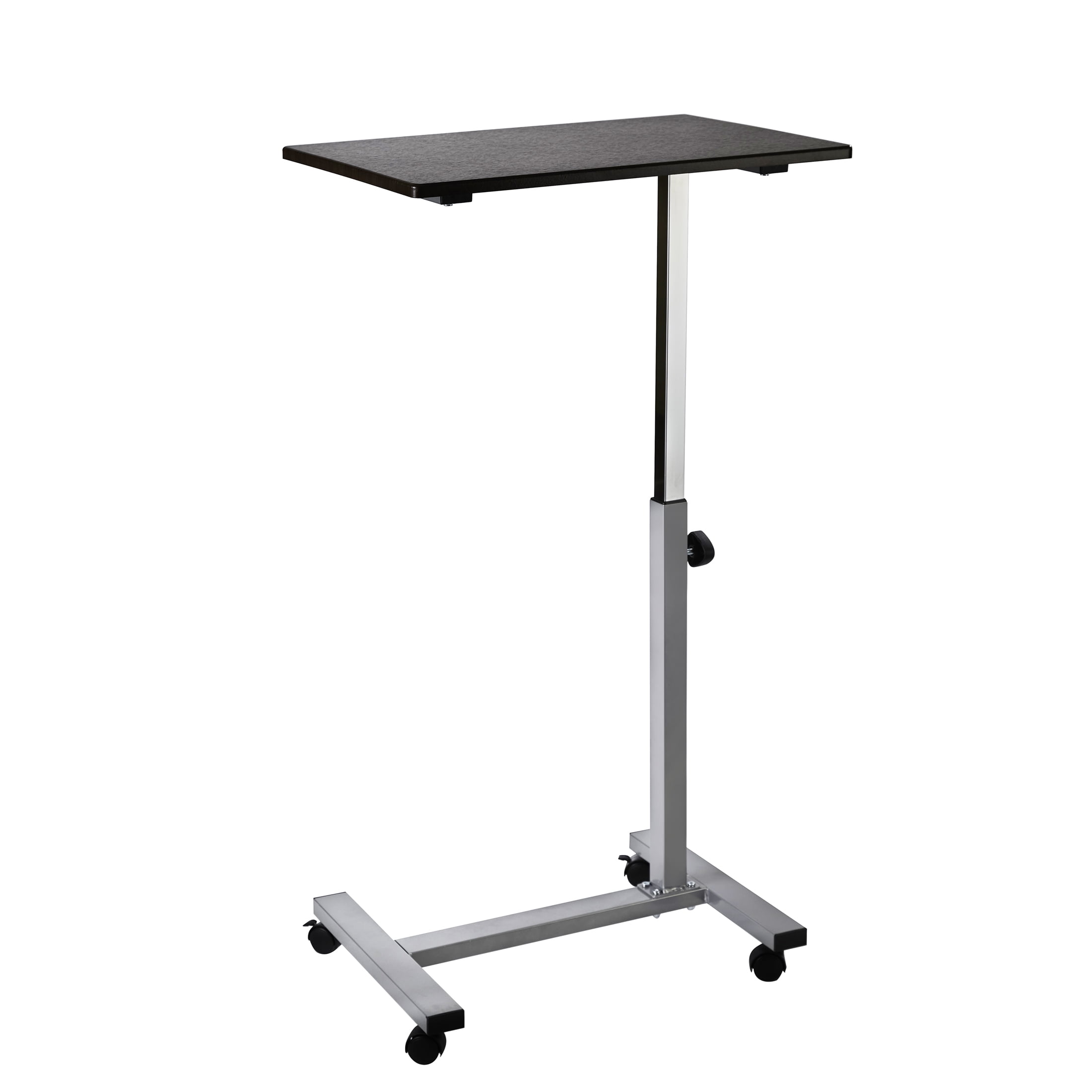 Seville Classics Airlift Height Adjustable Mobile Rolling Laptop Cart