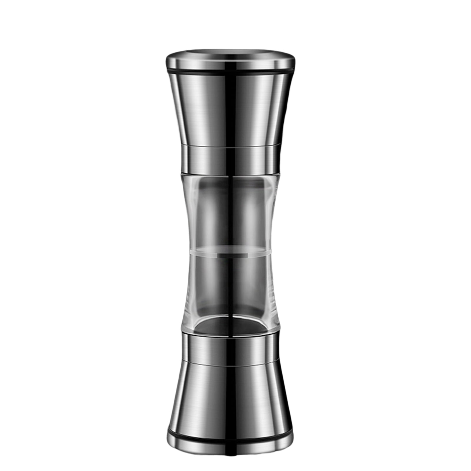 Shebeky Pepper Grinder Visible Design Food Grade Double Head Adjustable