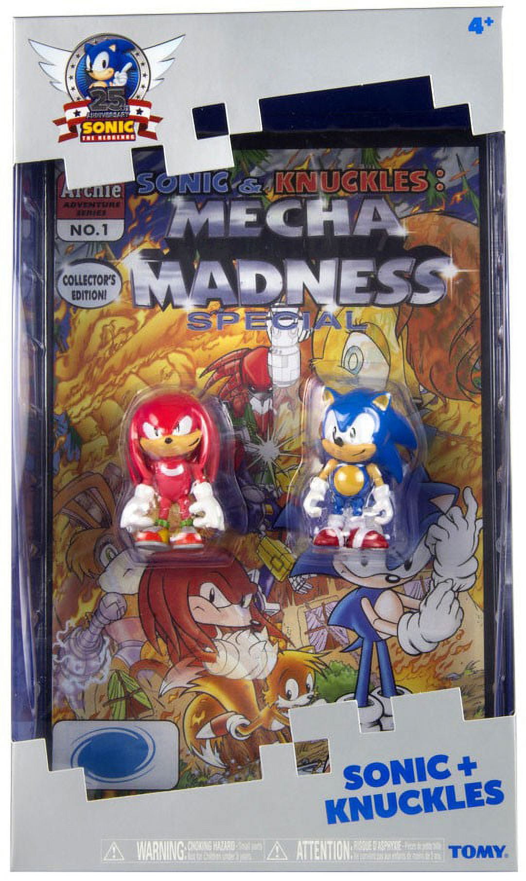 Sonic The Hedgehog Th Anniversary Sonic Knuckles Action Figure