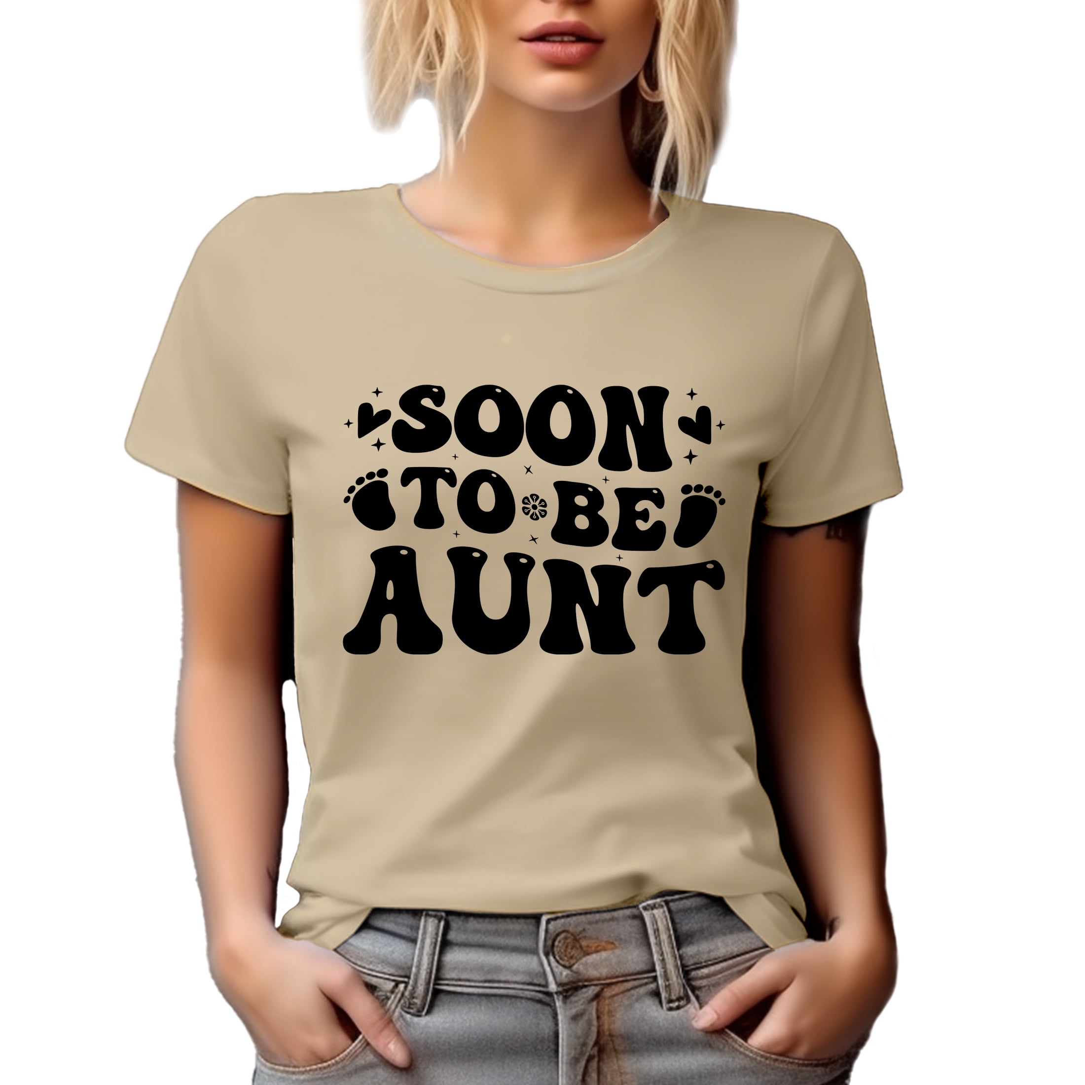 Soon To Be Aunt Pregnancy Announcement Baby Shower Or Gender Reveal