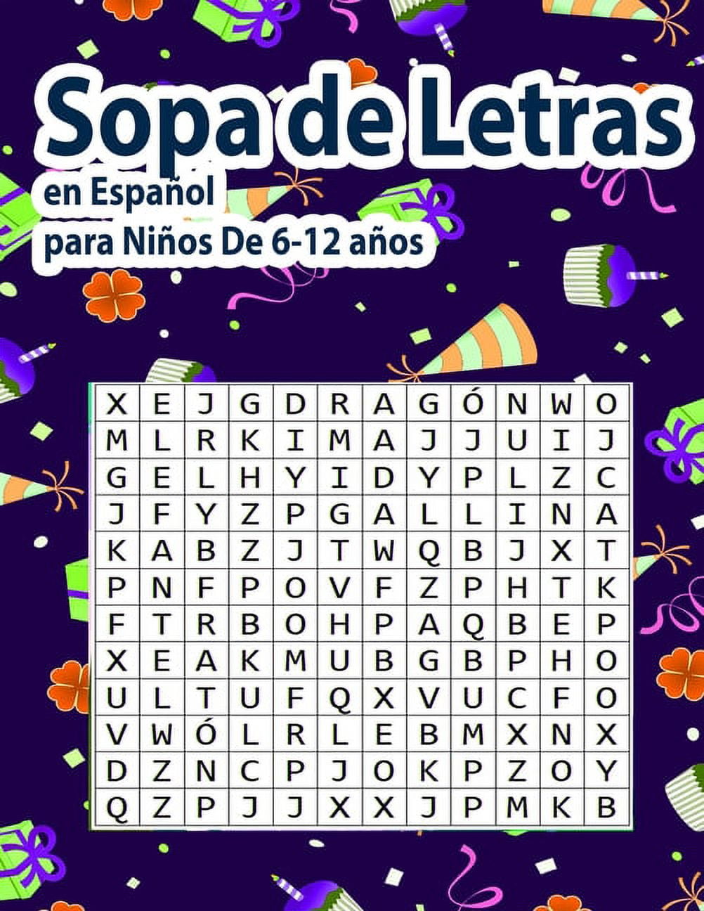 Sopa De Letras En Espaol Para Nios De 6 12 Aos 6 12 Aos 100 Puzzle