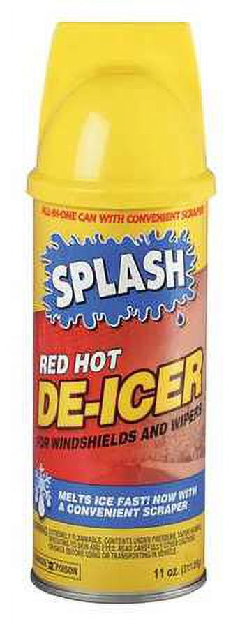 Splash 234633 Aerosol Can Windshield De Icer 11 Oz Walmart