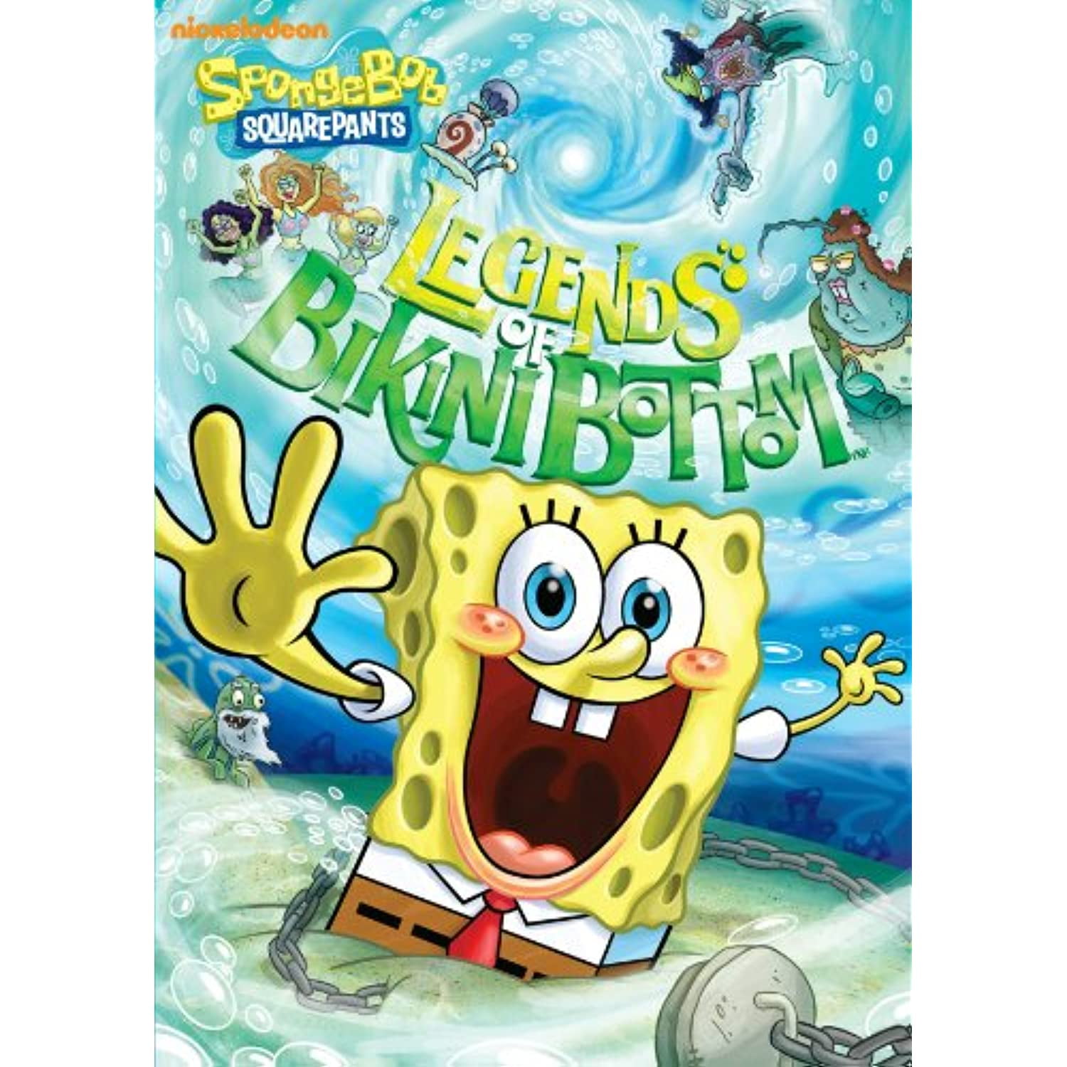 Spongebob Squarepants Legends Of Bikini Bottom DVD Walmart