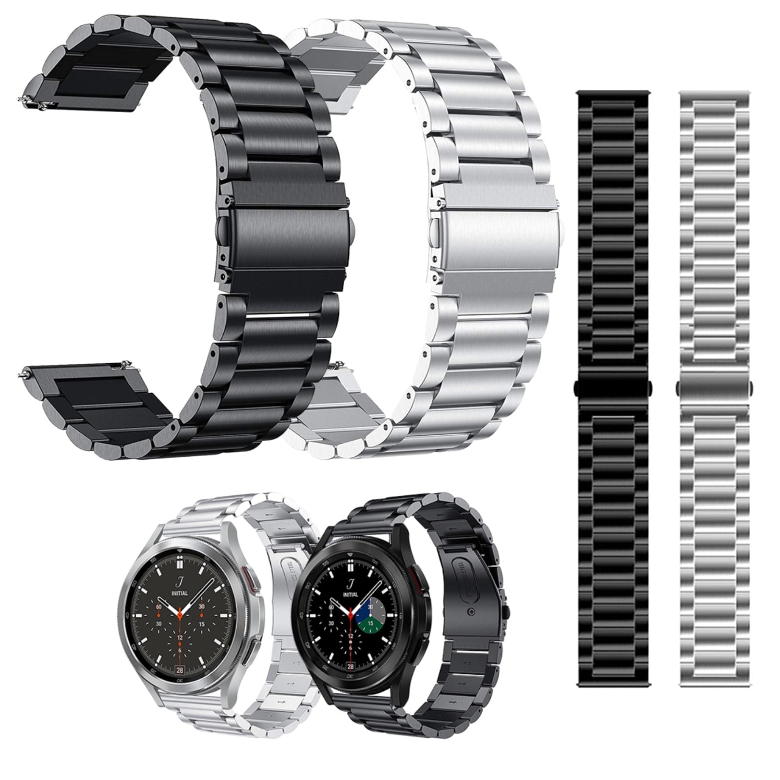 Stainless Steel Bands Compatible With Samsung Galaxy Watch Quick