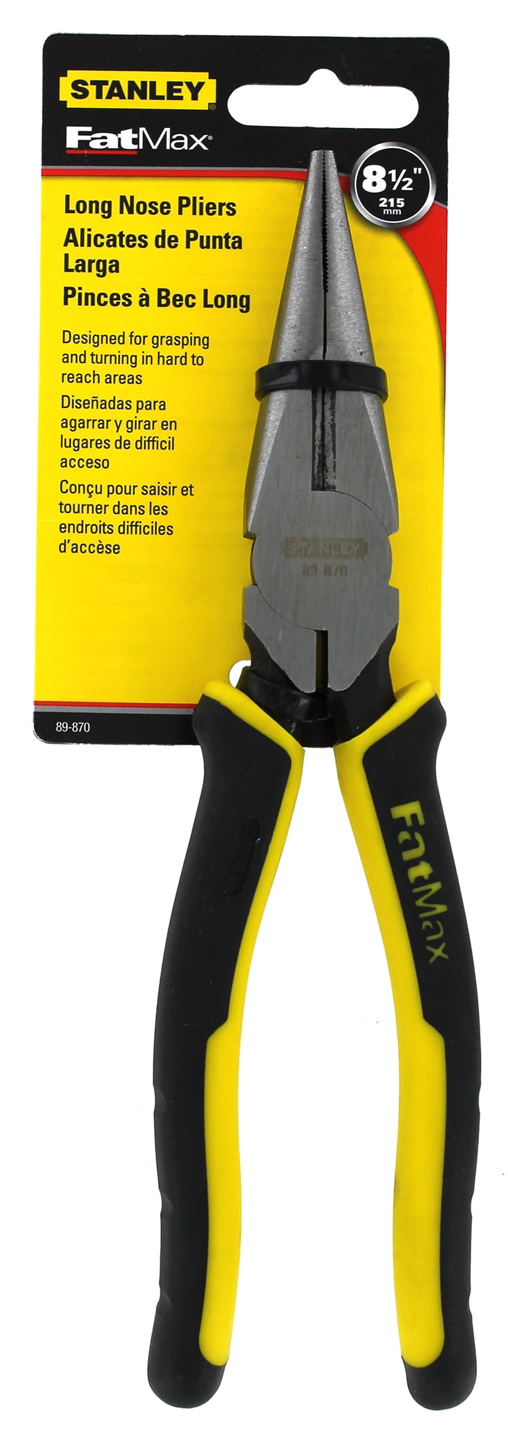 Stanley 89 870 FatMax 8 1 16 Long Nose Plier Walmart