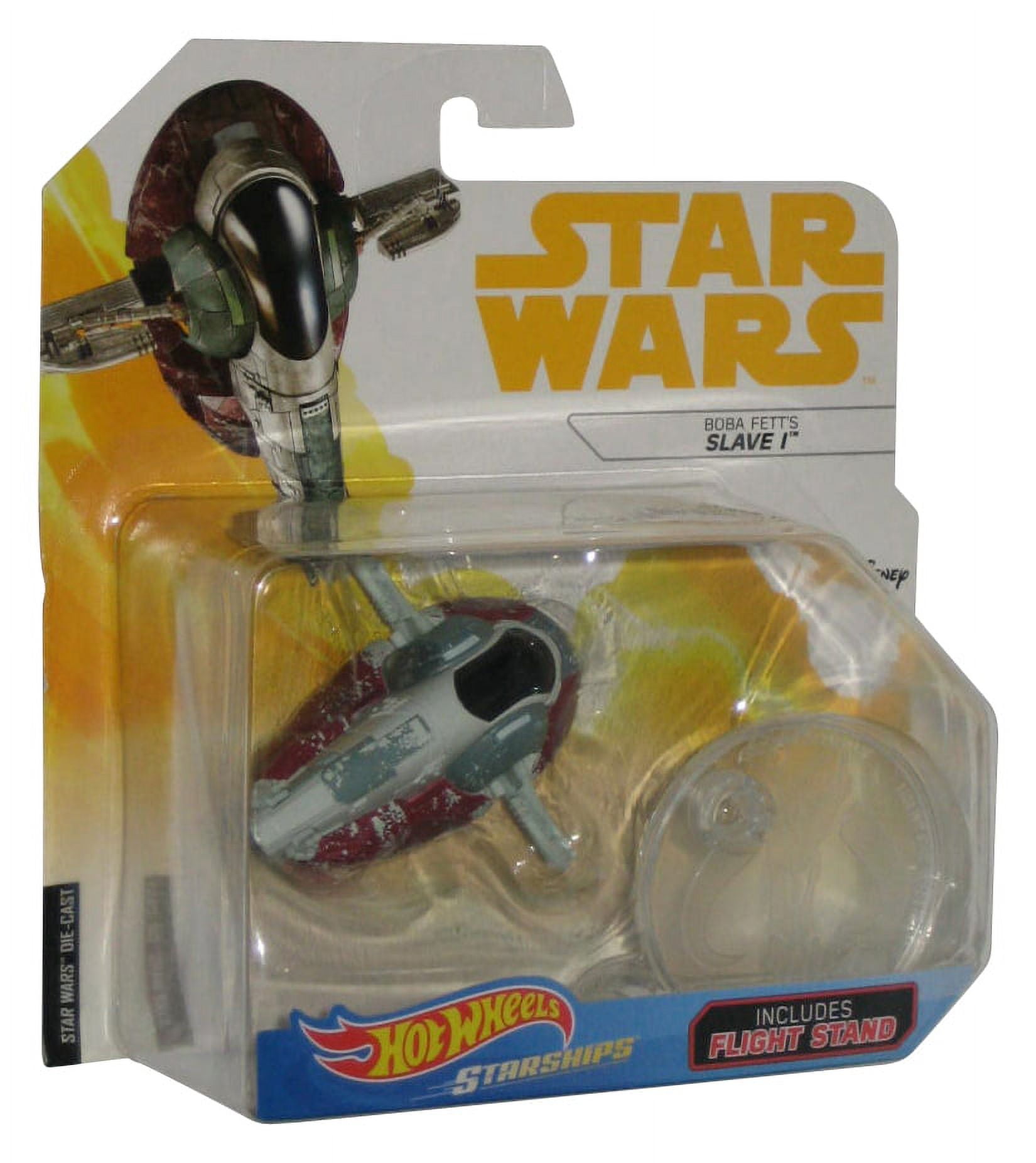 Star Wars Boba Fetts Slave I Hot Wheels Starships Toy Vehicle Walmart