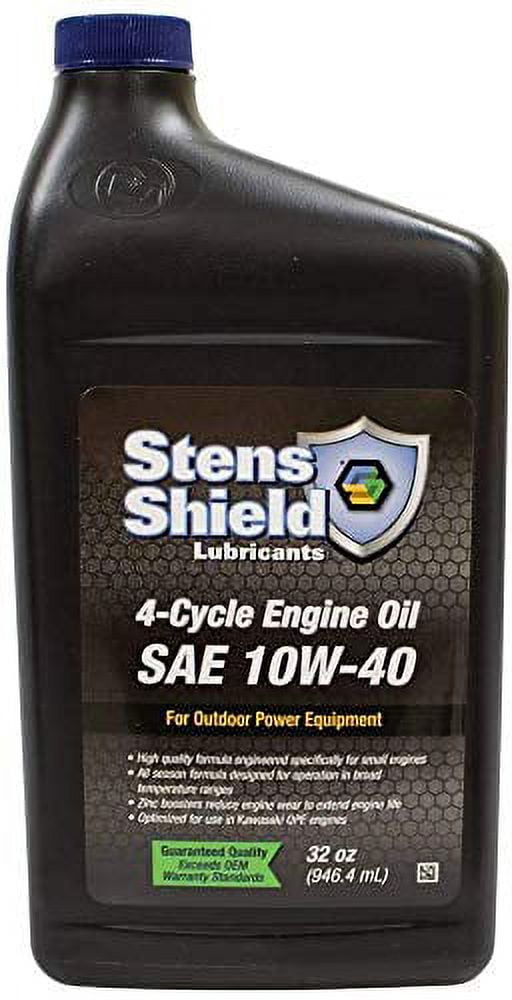 Stens Shield 770 140 SAE 10W 40 4 Cycle Engine Oil Quart Walmart