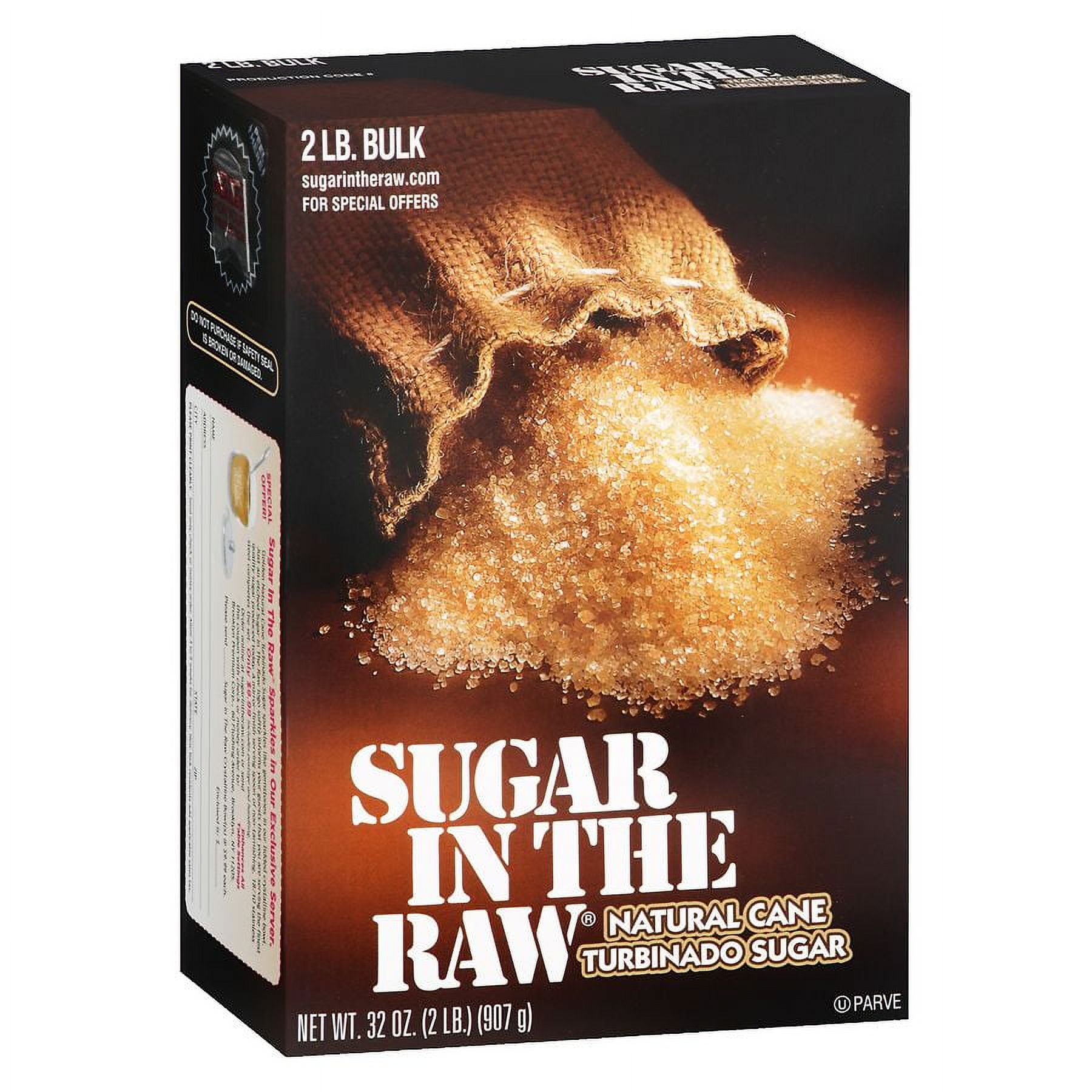 Sugar In The Raw Turbinado Cane Sugar 32 0 Oz Pack Of 2 Walmart