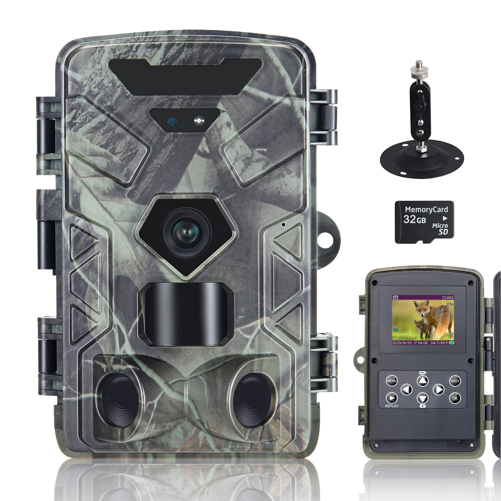 Suntekcam Hunting Trail Camera Mp K With Gb Micro Sd Card Ip