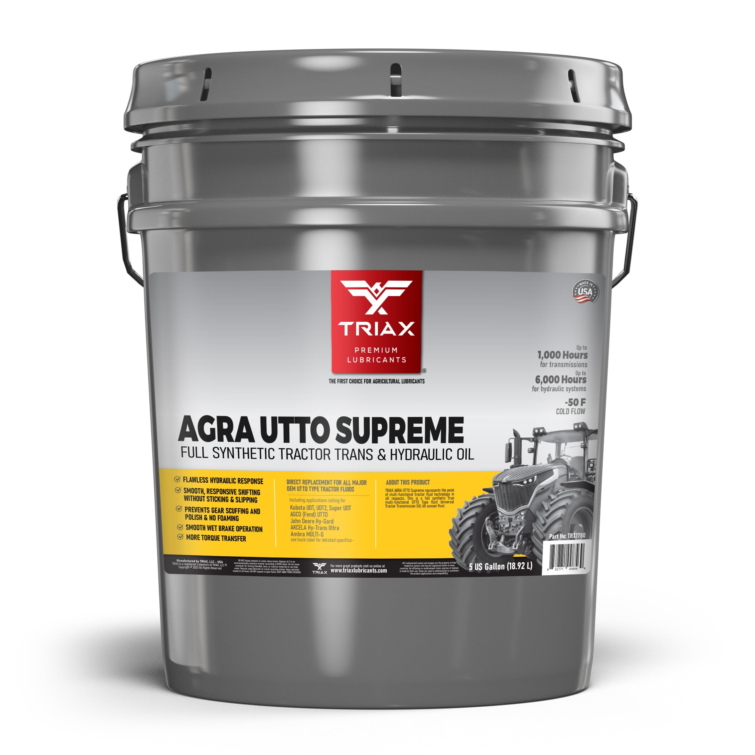 Triax Agra Utto Supreme Full Synthetic Tractor Transmission And