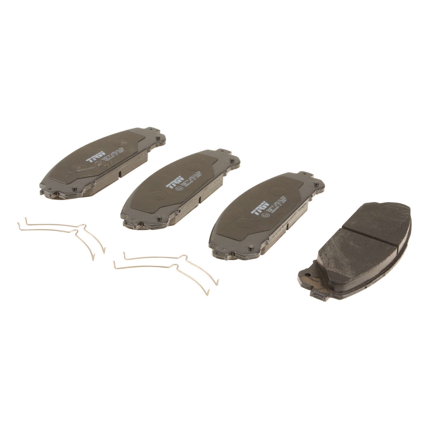 TRW Premium OE Formulated Brake Pad Set W Shims Fits Select 2008