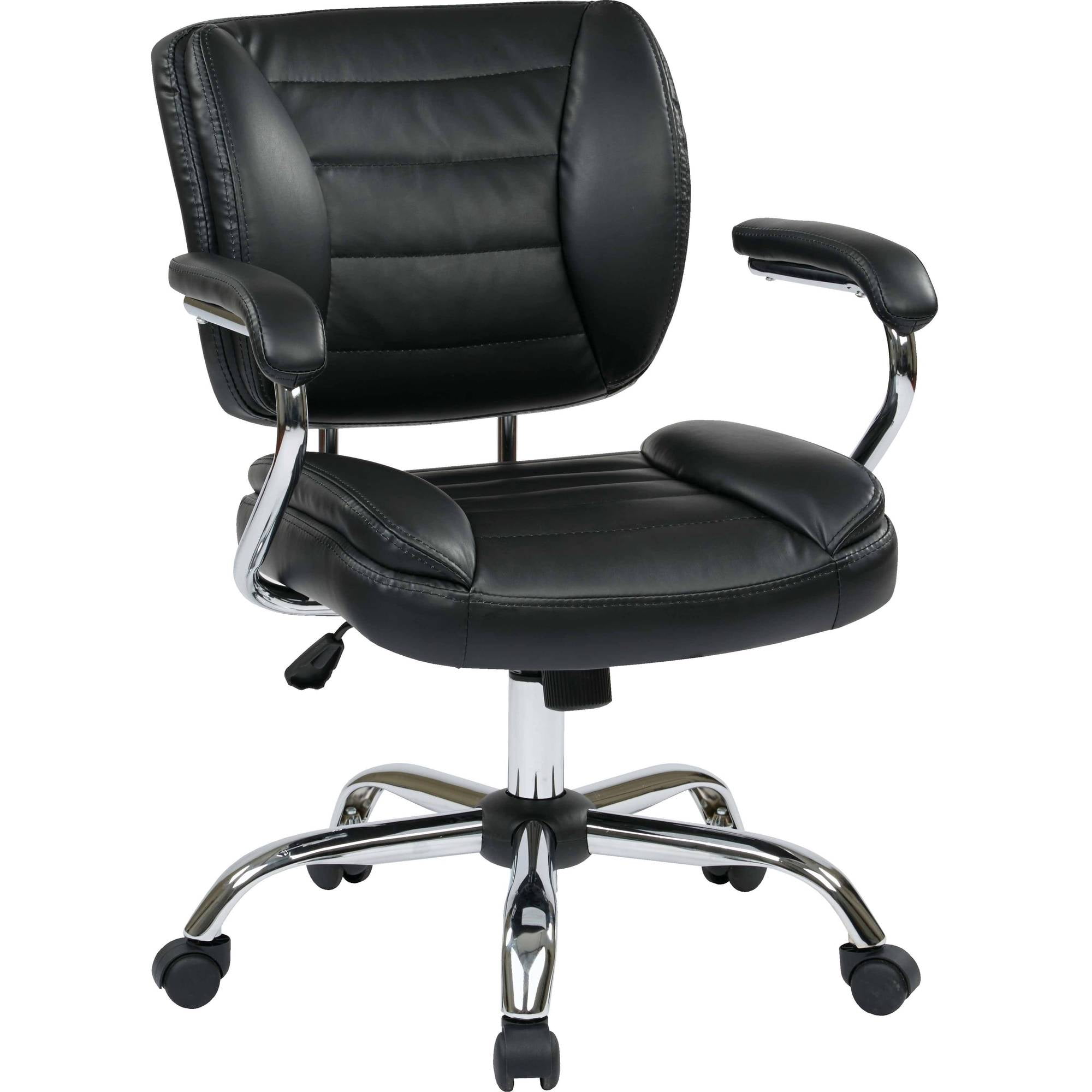 Task Chair Faux Leather Walmart