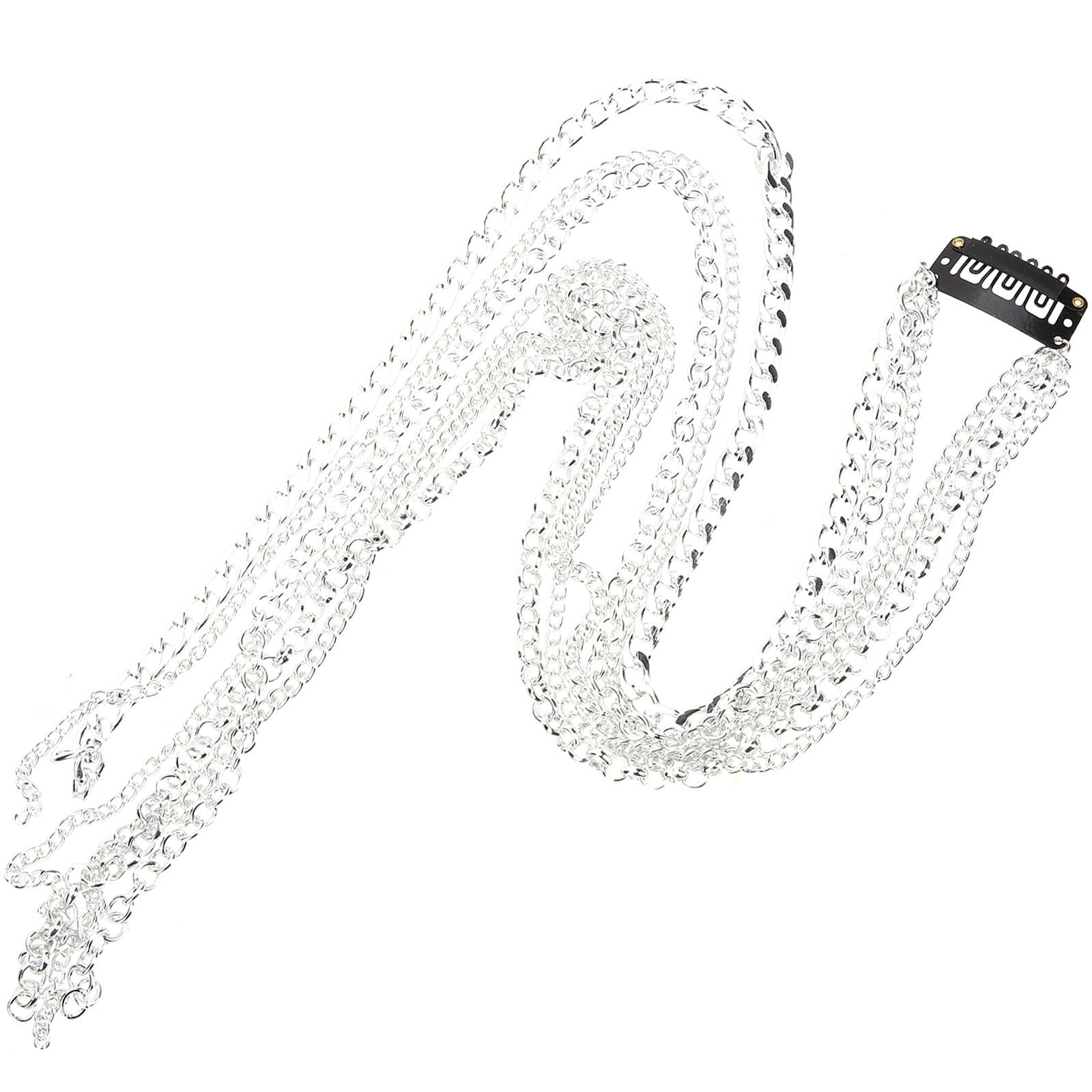 Tassel Hair Chain Jewelry For Braids Rhinestone Chains Head Women Clip