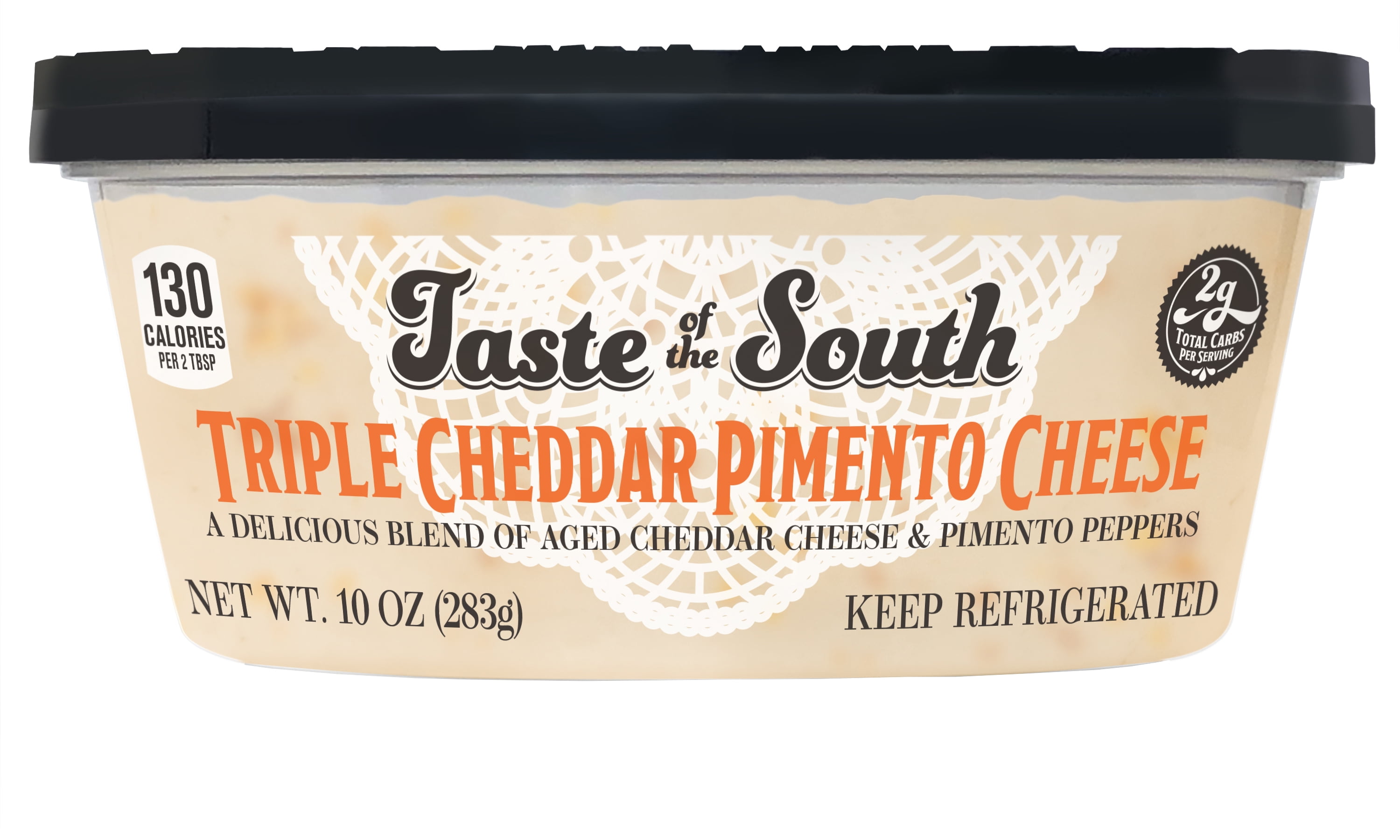 Taste Of The South Triple Cheddar Pimento Cheese Oz Tub Spread