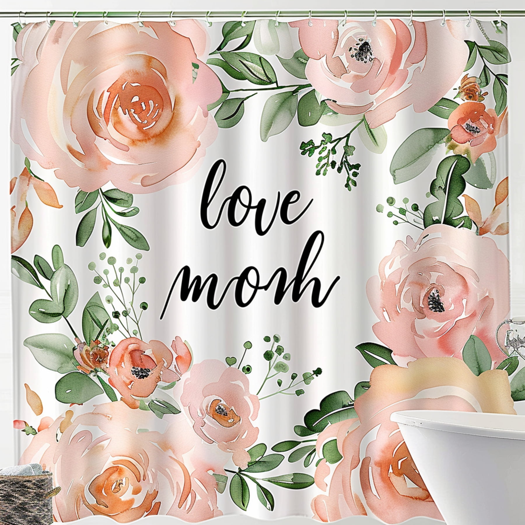 Transform Your Bathroom With A Stunning Watercolor Floral Shower