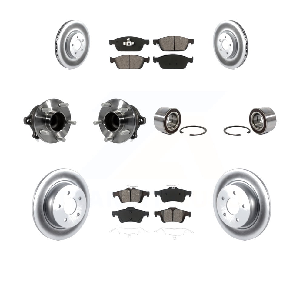 Transit Auto Front Rear Wheel Hub Bearings Assembly Coated Disc Brake