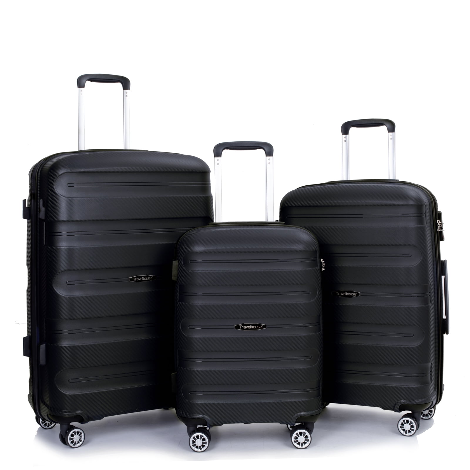 Tripcomp 3 Piece Luggage Sets202428 Hard Shell Carry On Luggage