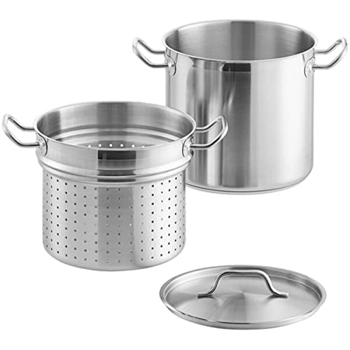 Truecraftware Qt Pasta Cooker Stainless Steel With Lid And