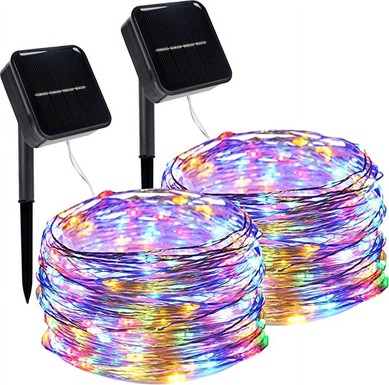 Twinkle Star Outdoor Ft Solar Powered Led Light Ropes Strings