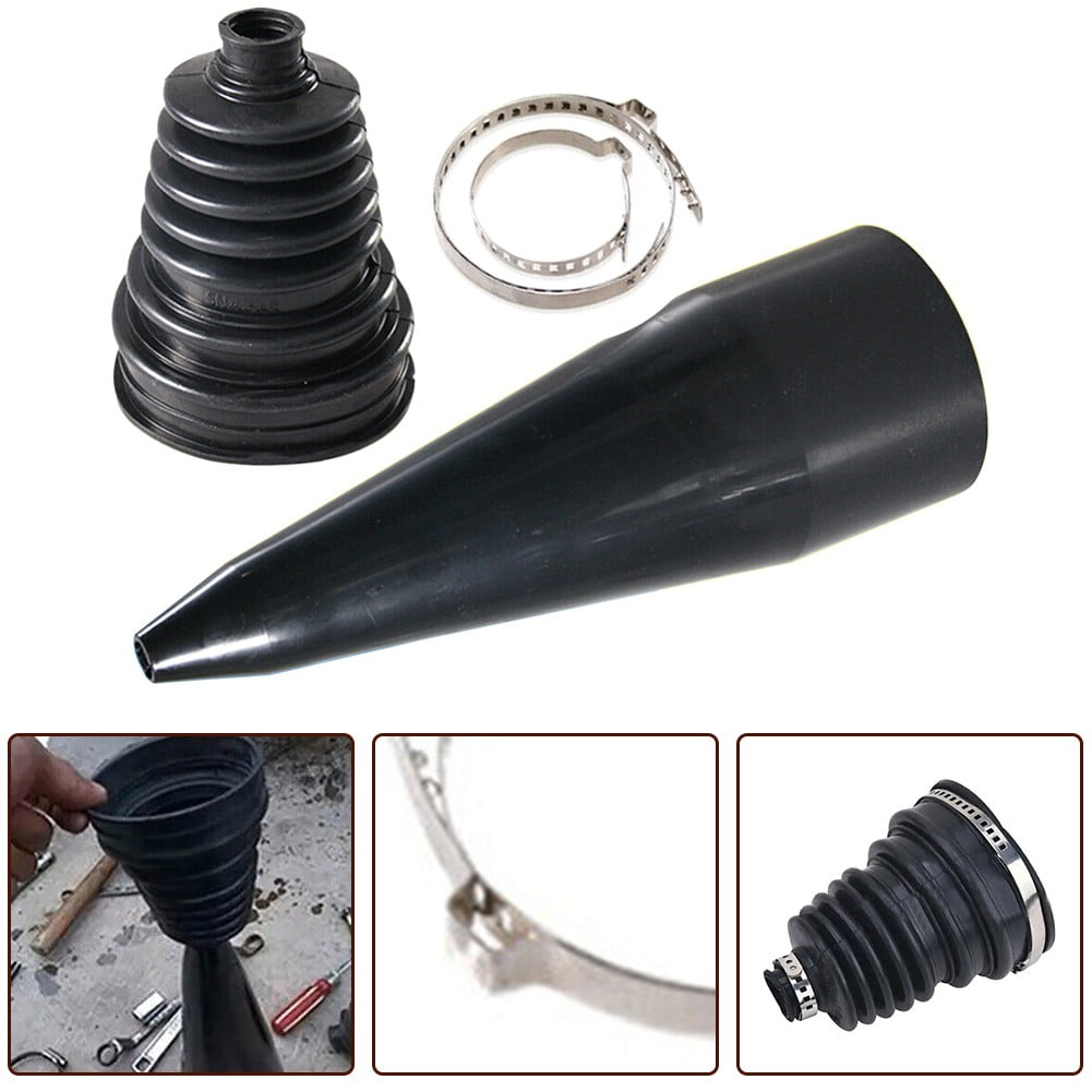 Universal Stretchy Cv Drive Shaft Boot Kit No Dismantling With Cone For