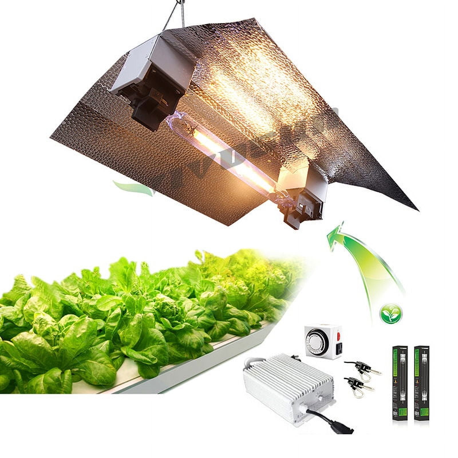 Vivosun W Hydroponic Grow Light Digital Dimmable Ballast Hps Mh For