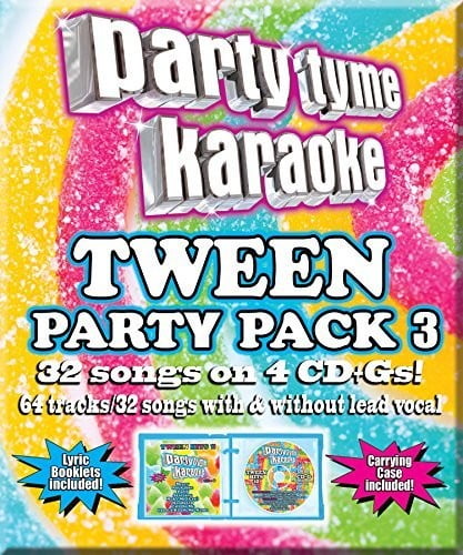 Various Artists Party Tyme Karaoke Tween Party Pack Karaoke Cd