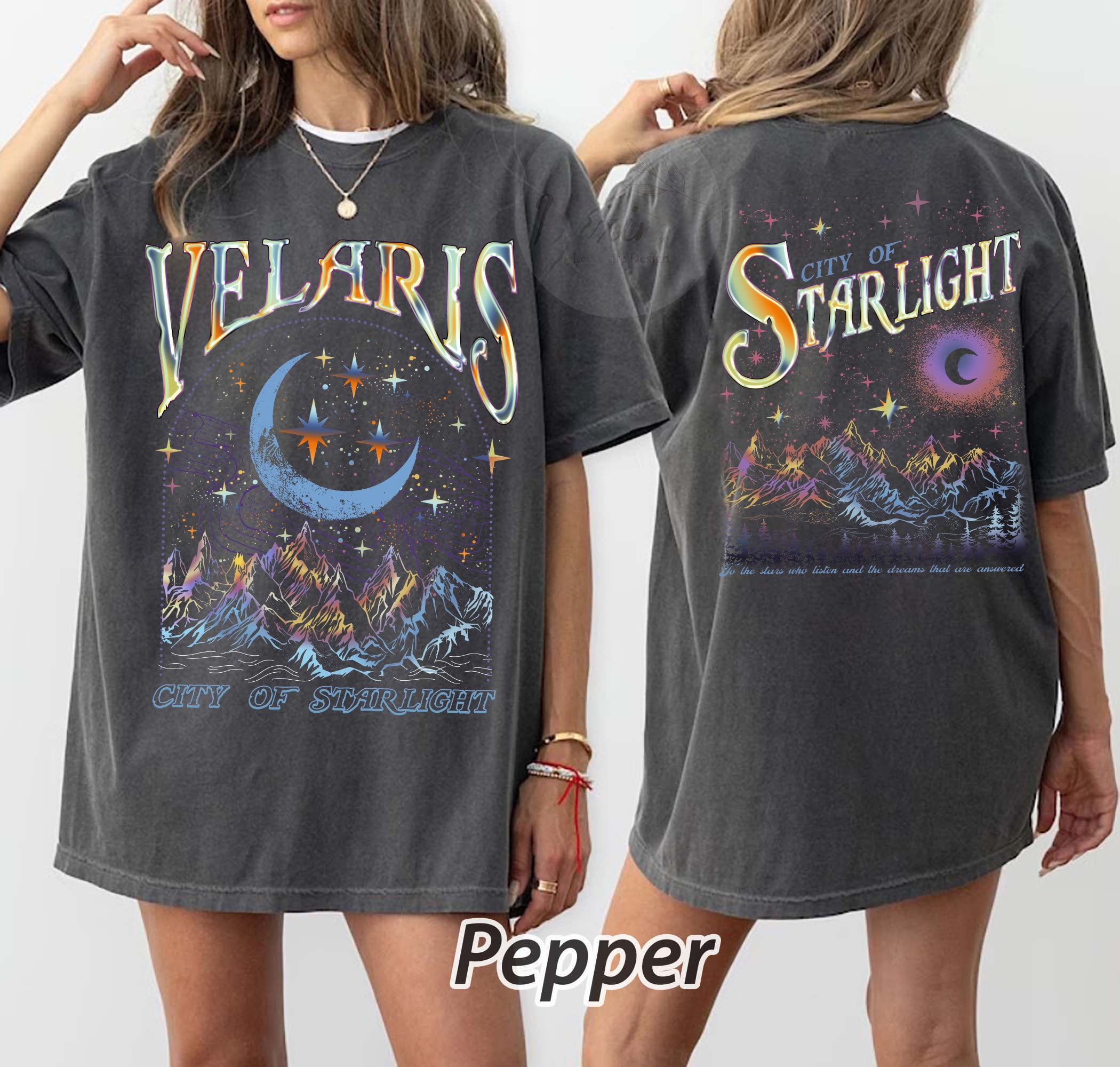 Velaris City Of Starlight ACOTAR Two Sided Sweatshirt The Night Court