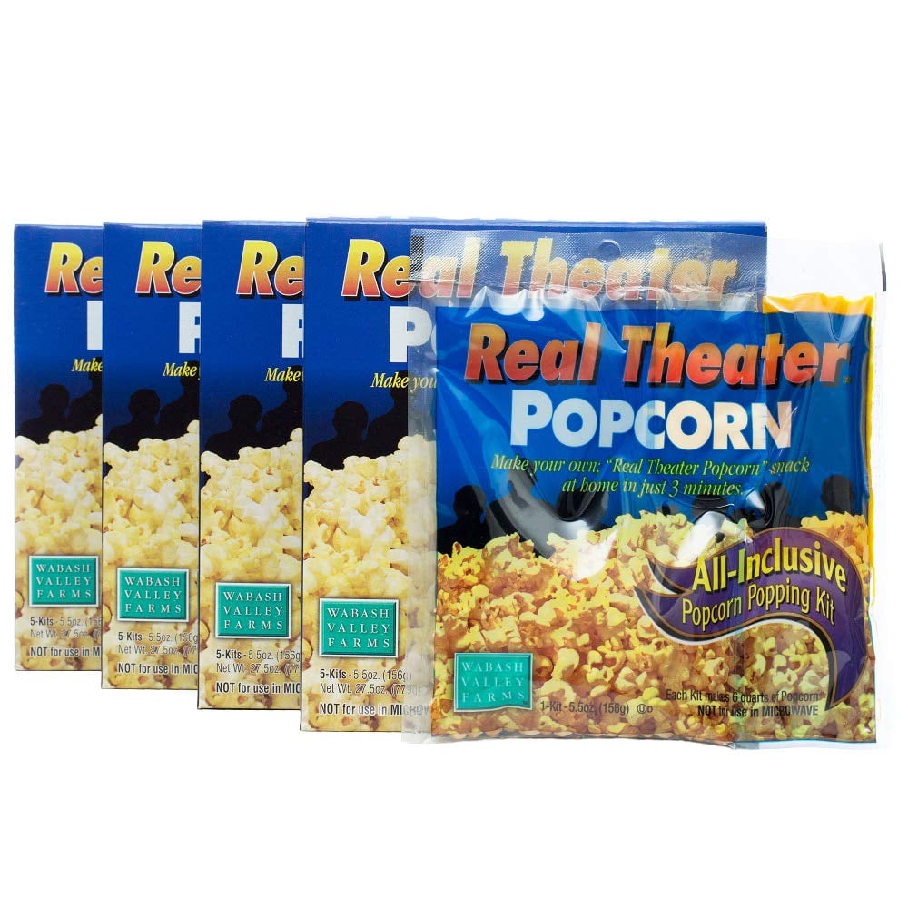 Wabash Valley Farms All Inclusive Popping Kits Real Theater Popcorn